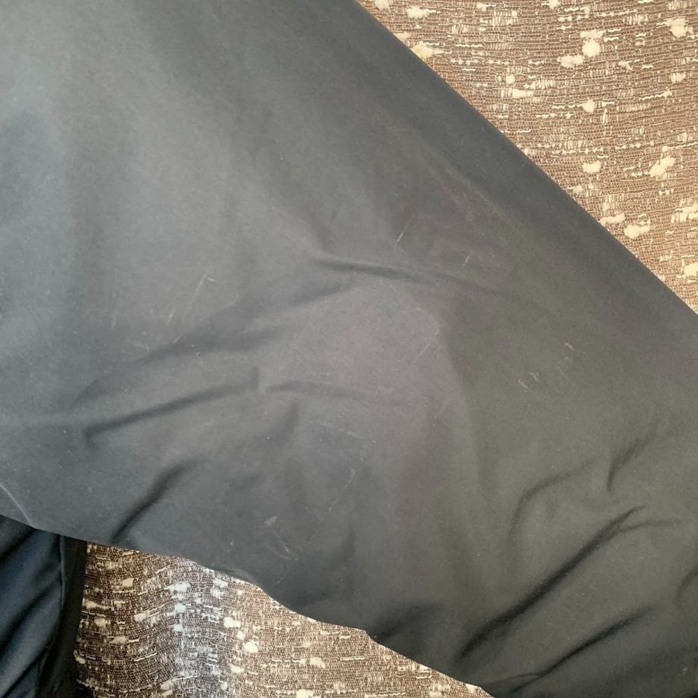 Vintage Eddie Bauer Premium Goose Down Black Winter Coat Puffer Women's Medium - Picture 8 of 16